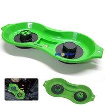 에스공구 플라스틱자석접시 2구 (고급) 자석접시 2구자석접시 고급자석접시 WH8082