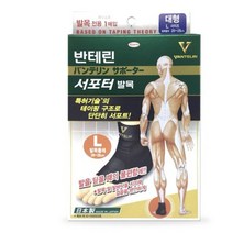 반테린코와 서포터 발목 보호대 L, 5개