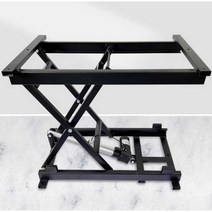 미니 전동 리프트 크레인 테이블 리프트 유압 승강기 운반 플랫폼 휴대용 접이식, 4. 대형 모터 부하 용량 160kg 무선