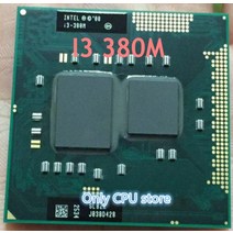 노트북 프로세서 latop cpu 원래 인텔 코어 프로세서 i3 380m 3m 캐시 2 5ghz 노트북 노트북 cpu 프로세서