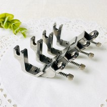 헤세드 공업용미싱) 고무줄 노루발, 실버1/2(12.7mm)