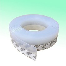 창틀 5m 도어 씰 스트립 하단 접착 방수 창 씰 weatherstrip windproof dust windshield self sealing tape weather strip, 투명한, 25mm