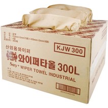 광진산업 세이플러스 산업용와이퍼 타올 KJW-300 대형 300매