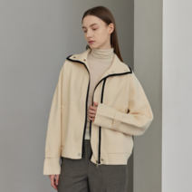 리안뉴욕 하이넥 집업 점퍼 가디건