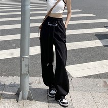 [자체제작] 태이 레터링 팬츠