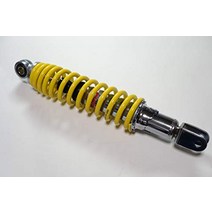 오토바이 포크 yss v125-315-ye 리어 서스펜션 어드레스 v125gs chromeyellow 5단계 스프링 프리로드