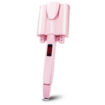 물결고데기 나이아가라고데기 전문 헤어 도구 컬링 아이언 세라믹 컬러 전기 트리플 배럴 스타일러 웨이브, 01 LCD 32mm_03 UK
