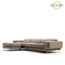 레드플래닛 쏠라 4인 소프트터치 기능성 패브릭 소파, 스노우화이트