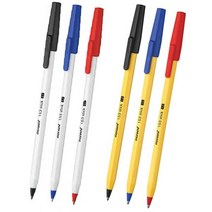 모나미 153 STICK 볼펜 12개입 0.7mm 1.0mm, 1.0 흑