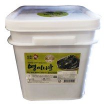 반찬단지 최상 품질 특A+ 진 명이나물 10Kg 이강산닷컴