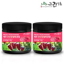 제주도 백년초 분말 100g 백년초가루 백년초, 제주도 백년초 분말 100gx2개, 2개