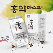 3Q 홍익마스크 KF80 KF94 개별포장 비말차단 미세먼지 식약처인증 대형 중형 소형, KF80(중형)홍익마스크 20매