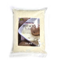 OREGON 미국 건조 감자 분말 100% 1kg 매쉬드포테이토, 단품, 단품