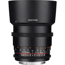 SLR 망원렌즈 소니 알파 E-마운트 카메라용 삼양SYDS85M-NEX VDSLR II 85mm T1.5 시네 렌즈FE, [03] 니콘 FX