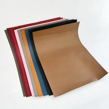로스킨 천연 소가죽 (사피아노 패턴 9칼라) A4 크기 재단 가죽, 회색