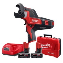 밀워키 M12 CC-402C 충전케이블캇타 12V 4.0AH 2팩 32mm절단 2단속도조절