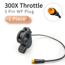 Ebike-썸 스로틀 WUXING 전기 자전거 액셀러레이터 300X 오른손/왼손 스로틀 24V 36V 48V 72V, WP Plug 1pcs