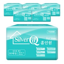 실버큐 홀인원 남성 소변패드 30매 6팩