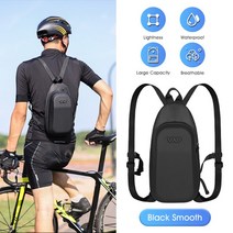 자전거가방 WEST BIKING 사이클링 백팩 3D 하드 쉘 품질 EVA 방수 자전거 가방 스포츠 초경량 레이싱 MTB 로드 바이크, [01] Black A