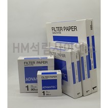 AD 어드밴텍 Advantec Filter Paper NO.2 (55mm-125mm) 5um 정성여과지 필터페이퍼, 110mm