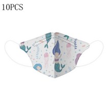 4-12Years 오래 된 만화 4 레이어 kn95 마스크 아이 kn95 Masque 소년 소녀 kn95 어린이 ffp2 마스크 안전 보호 ffp2 마스크 niños, P10PCS