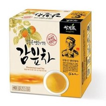 쌍계명차 김동곤 명인이 만든 감잎차 40T, 상세페이지 참조