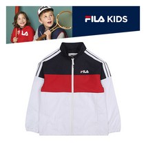 휠라 본사 직영 [FILA] 키즈 컬러블럭 자켓 FK2JKC3103X_OWH