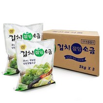 신안군 햇 소금 청정 간수빠진 천일염 탈수염 굵은소금 김장소금, 9kg, 1개
