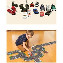 남자 4살장난감 미니카 17종 도로퍼즐 조카선물 남자아이선물 운전놀이 4세