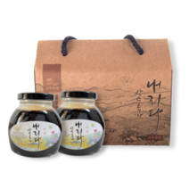 산수유가 내리다 내리 산수유청 250g * 2개 1박스 선물세트 건강선물 물맑은양평 산수유마을 내리마을 협동조합, 1box