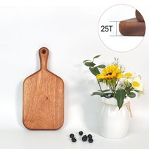 수지매트 마호가니 사각핸들도마 25T 소10019 플레이팅