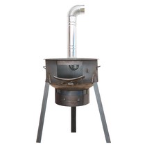 가마솥 화덕 전원주택 옛날 화로대 아궁이 돌솥밥, 두꺼워진52cm2.7두께3개의스토브링스토브