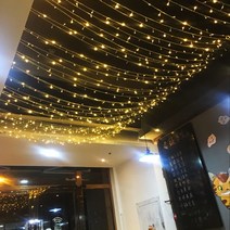 감성 자영업 나래바 무드등 술집 조명 갬성 사진뷰 개업선물 프로포즈 크리스마스장식, (태양광) 50미터 500등, 푸르다, 기타