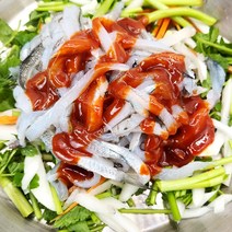 학꽁치회 학꽁치 회무침 회, 1000g, 손질후 500g+500g (회초장세트증정)