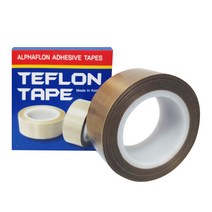 테프론테이프 내열 방열 전기 절연 열선 천 접착 썬팅 기스 방지 테이프 TEFLON 10M, 0.13mm, 100mm x 10M