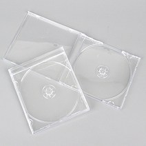 투명 플라스틱 cd케이스 1입 개인 영상자료 보관
