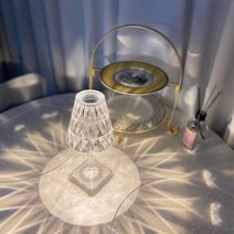 BUyuS무드등 USB 카르텔 LED 신혼선물 무선 테이블 스탠드 조명 크리스탈 램프 주방 충전식굿딜 브이숍, 상세페이지 참조