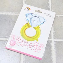 호일풍선 풍선 벌룬 파티용품 행사용품 보석반지 생일 파티 연말 이벤트 브라이덜샤워 프로포즈