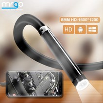 배관 파이프 내시경 카메라 8mm hd 방수 마이크로 8 led ip67 자동차 산업용, 3.5m, 소프트 케이블