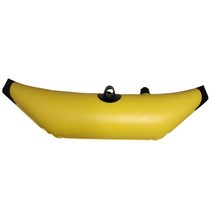 팽창식 보트 카약 카누 아웃리거 스태빌라이저 부표 스탠딩 워터 플로트 부표, single yellow