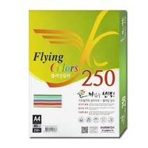 PGM1*^몰삼원 플라잉 칼라 A4 R01 10색 혼합 80g 250매 고급면지 미술지 용종이 초청장 디자인 색지 인쇄 초대장 사무용지 디자인이^*1췤pgm, a^^*옵션없슴