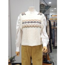 써스데이아일랜드 노르딕 케이블 베스트 T216MVT134(1271241)