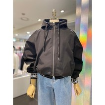 ab.f.z@ 레터링 밴드 후드점퍼 AEX1HU34C1