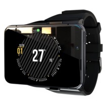 스마트워치 헬스워치 웨어러블 lokmat appllp max android watch phone 듀얼 카메라 화상 통화 4g wifi smartwatch men 4g 64g, 검은색, 4GB64GB