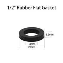 개스킷 고무 접합 글레이징 메탈 오링 방수 패킹 공구 인치 플랫 스페이서 링 볼록 가스켓 씰 메쉬 필터 스크린이있는 원형 플랫 와셔, nbr(11x19x3.2)
