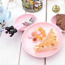 디즈니 릴팡 미키 모노 아이콘 스푼포크세트, 핑크, 2세트