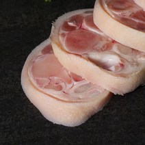 든든하개 강아지애견수제간식 돼지 슬라이스 미니족 1Kg, 1개