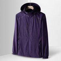 에버유어스 여성 바람막이 재킷 아웃도어 등산복 바람막이 캐주얼 트렌치 등산 재킷 퍼플
