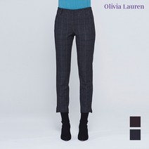 올리비아로렌 올리비아로렌 _체크패턴 일자팬츠_VOPDLVW9141