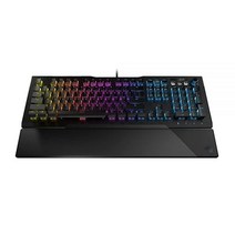 로켓 불칸 121 메카니컬 PC 택타일 게이밍 키보드 티탄 스위치 키당 AIMO RGB 백라이트 조명 양극 산화 처리 알루미늄 상판 및 분리형 손바닥손목 받침대 블랙, Tactile, Vulcan Pro